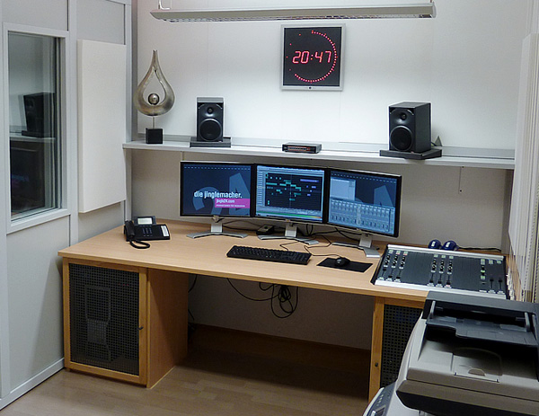 radio production studio