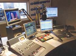 Cheshire FM studio image