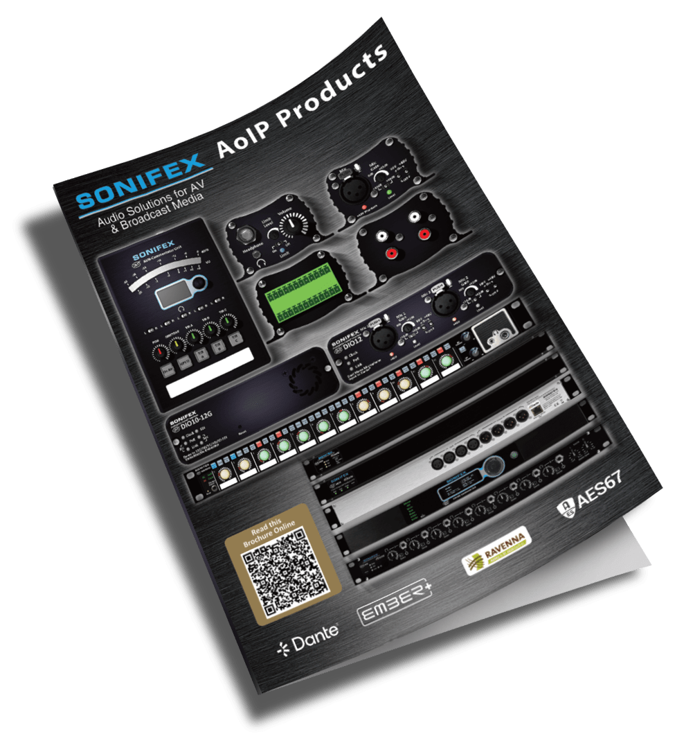 Sonifex AoIP Products Brochure
