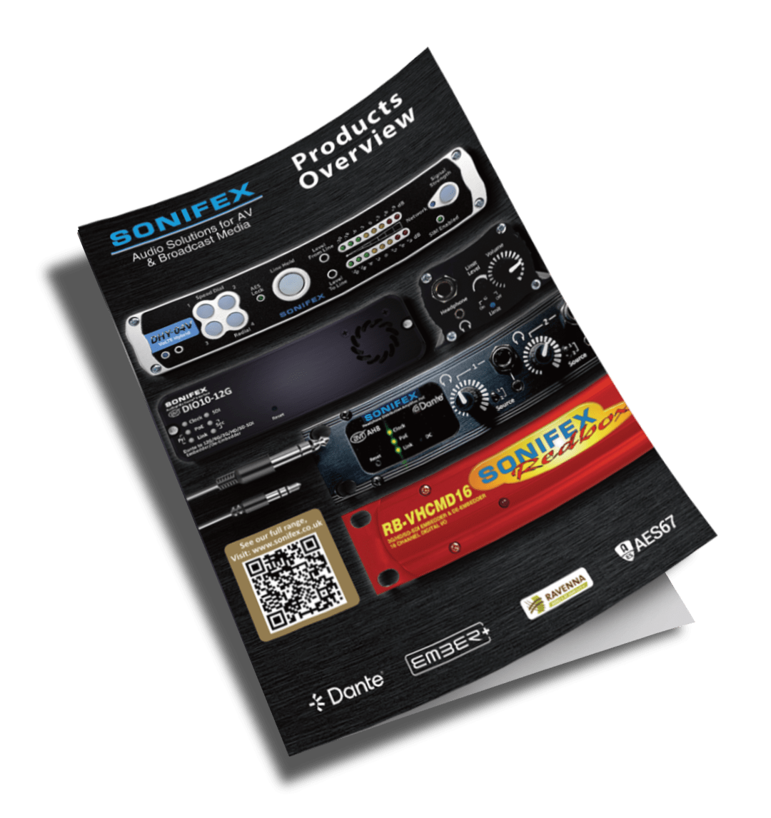 Sonifex Product Range Overview